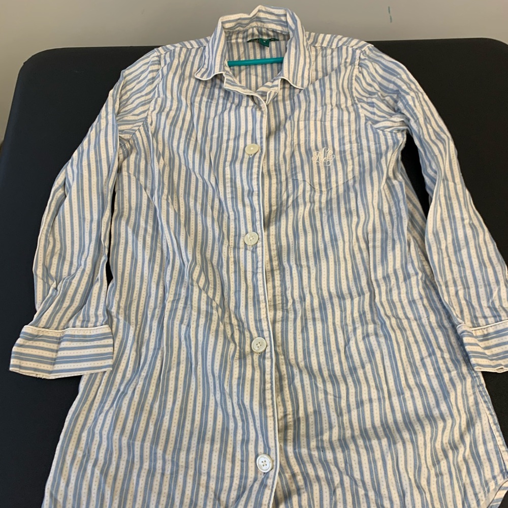 🎊🎉BOGO 🎊🎉 Striped Logo Sleep Shirt
